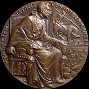 POPE BENEDICT XV'S SUPPORT