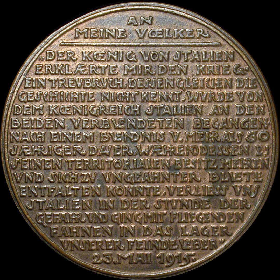 ITALY WAR DECLARATION AGAINST AUSTRIA-HUNGARY - Image 2